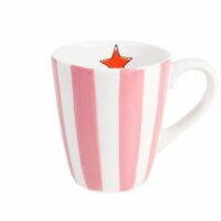 Beker Roze Streep 0,35L