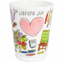 XL Beker Liefste Juf
